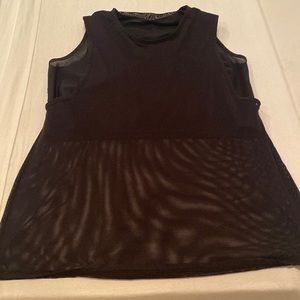 Lululemon mesh double tank